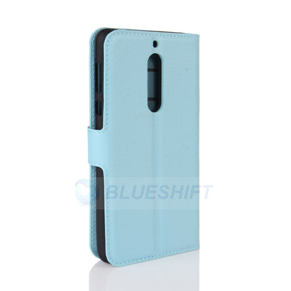 Nokia 5 Pu Wallet Case [Lightblue]