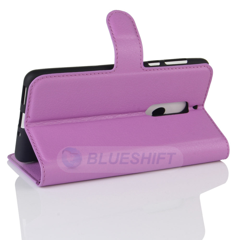 Nokia 5 Pu Wallet Case [Purple]