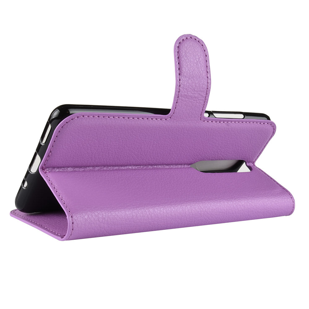 Nokia 5.1 Pu Wallet Case [Purple]