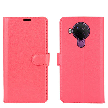 Nokia 5.4 Pu Wallet Case [Red]