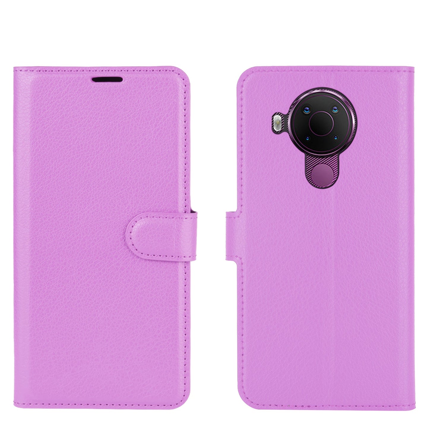 Nokia 5.4 Pu Wallet Case [Purple]
