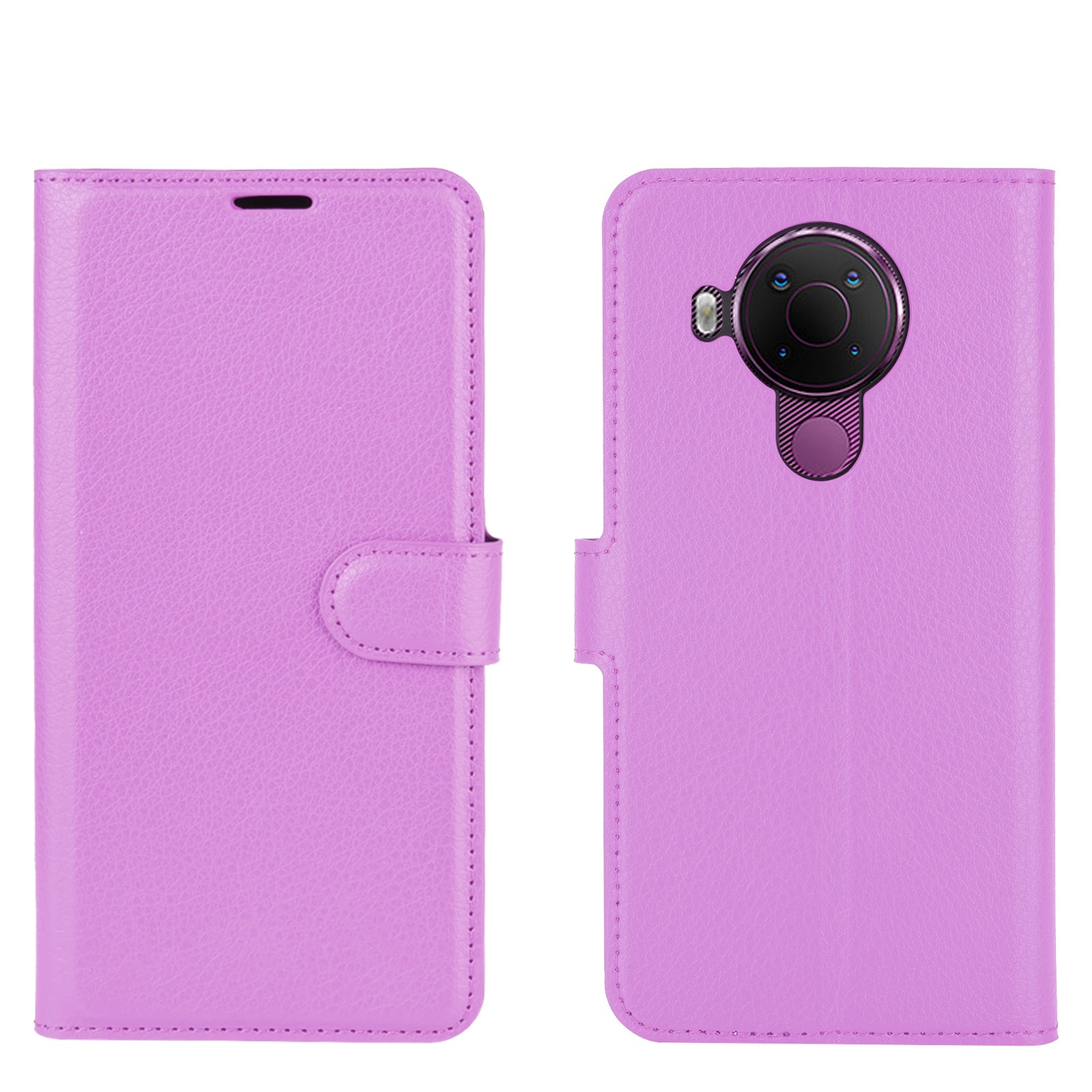 Nokia 5.4 Pu Wallet Case [Purple]