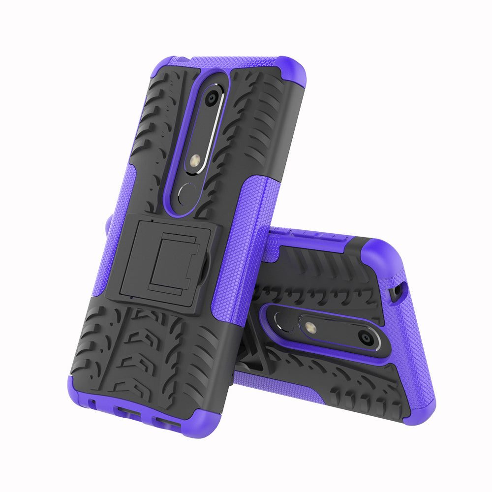 Nokia 6.1 Heavy Duty Case Purple