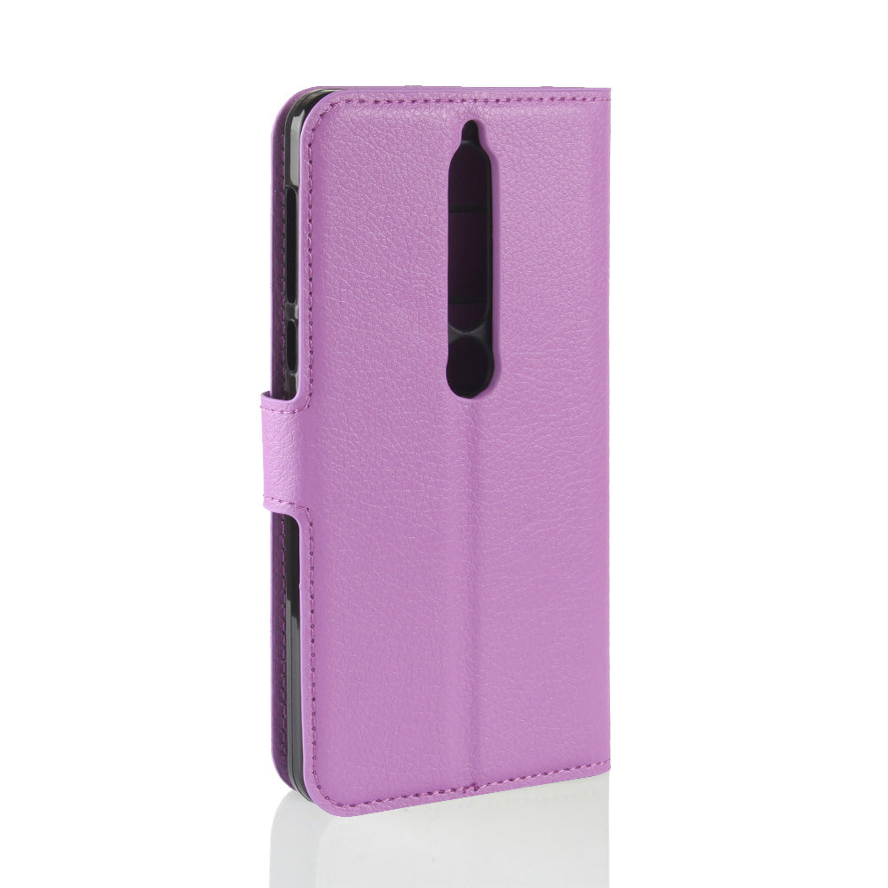 Nokia 6.1 Pu Wallet Case [Purple]