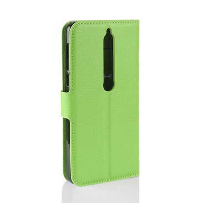 Nokia 6.1 Pu Wallet Case [Green]