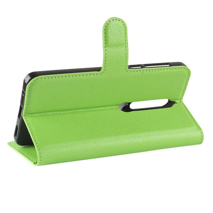Nokia 6.1 Pu Wallet Case [Green]