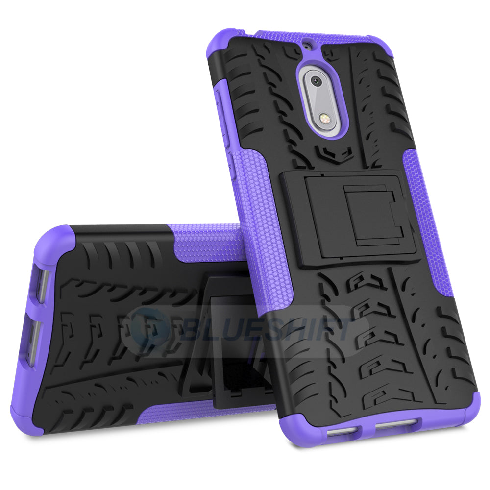 Nokia 6 Heavy Duty Case Purple