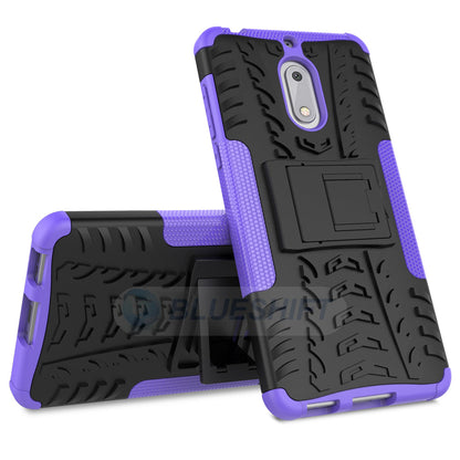 Nokia 6 Heavy Duty Case Purple