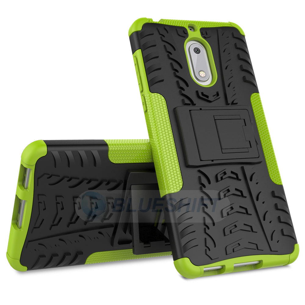 Nokia 6 Heavy Duty Case Green