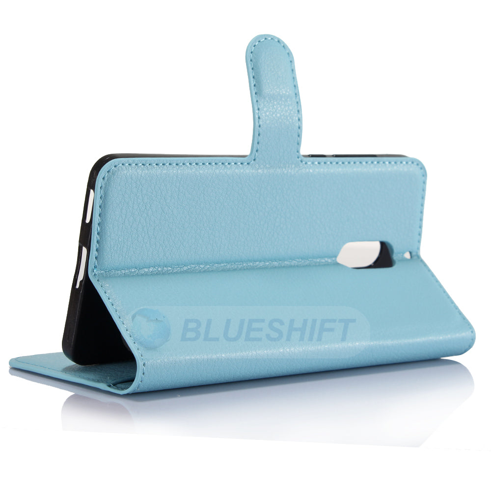 Nokia 6 Pu Wallet Case [Lightblue]
