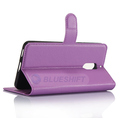 Nokia 6 Pu Wallet Case [Purple]