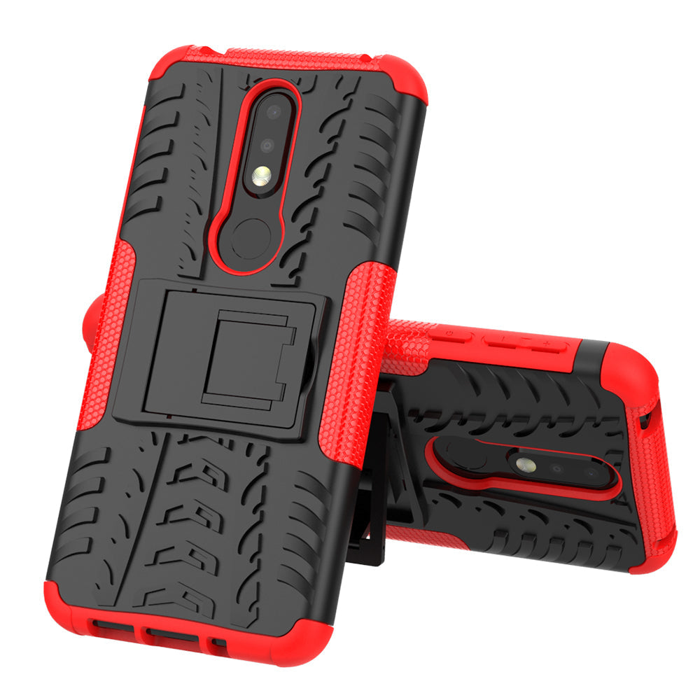 Nokia 7.1 Heavy Duty Case Red