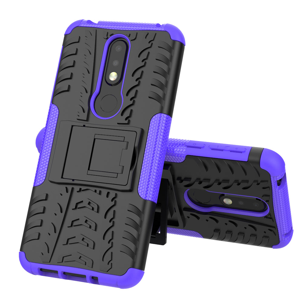 Nokia 7.1 Heavy Duty Case Purple