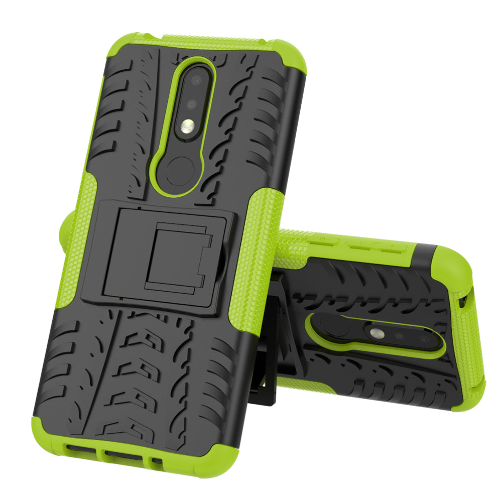 Nokia 7.1 Heavy Duty Case Green