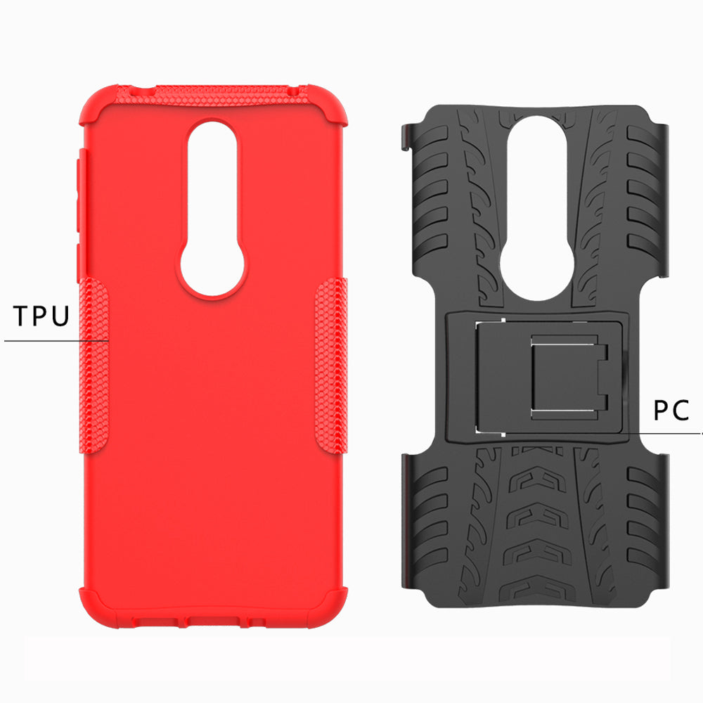 Nokia 7.1 Heavy Duty Case Purple