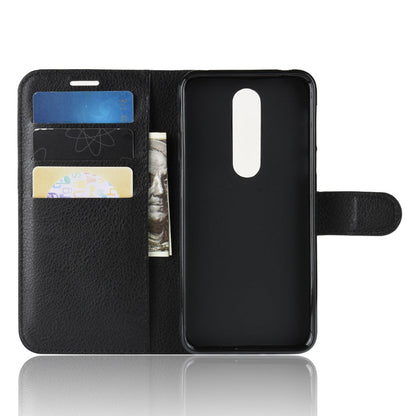 Nokia 7.1 Pu Wallet Case [Black]