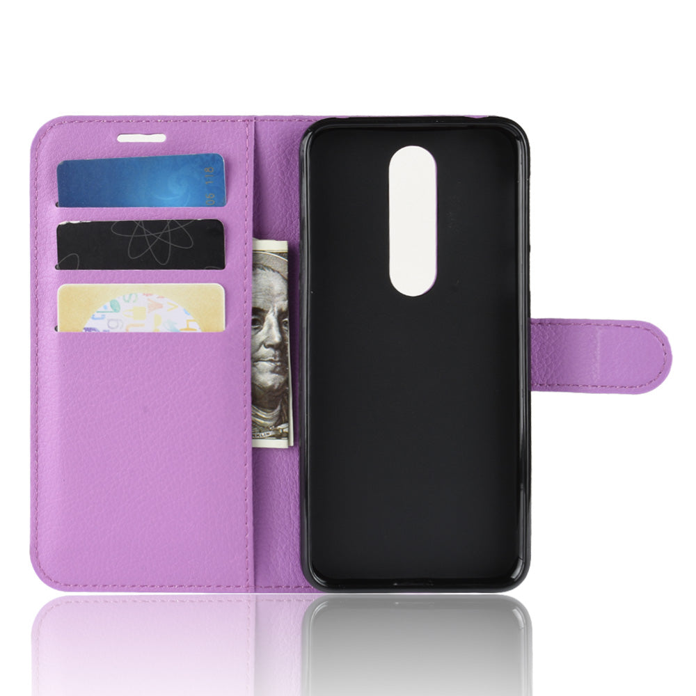 Nokia 7.1 Pu Wallet Case [Purple]