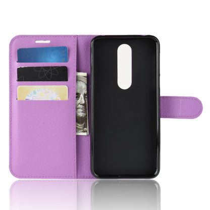Nokia 7.1 Pu Wallet Case [Purple]