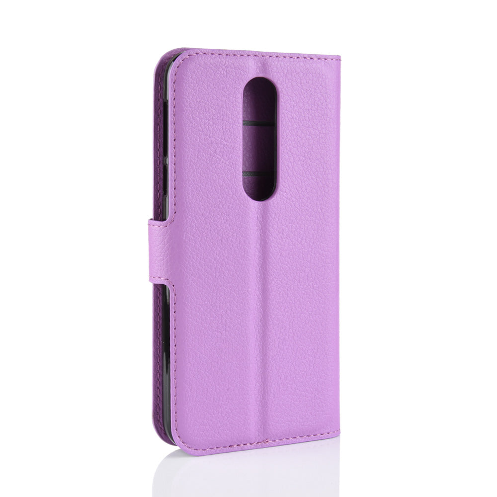 Nokia 7.1 Pu Wallet Case [Purple]