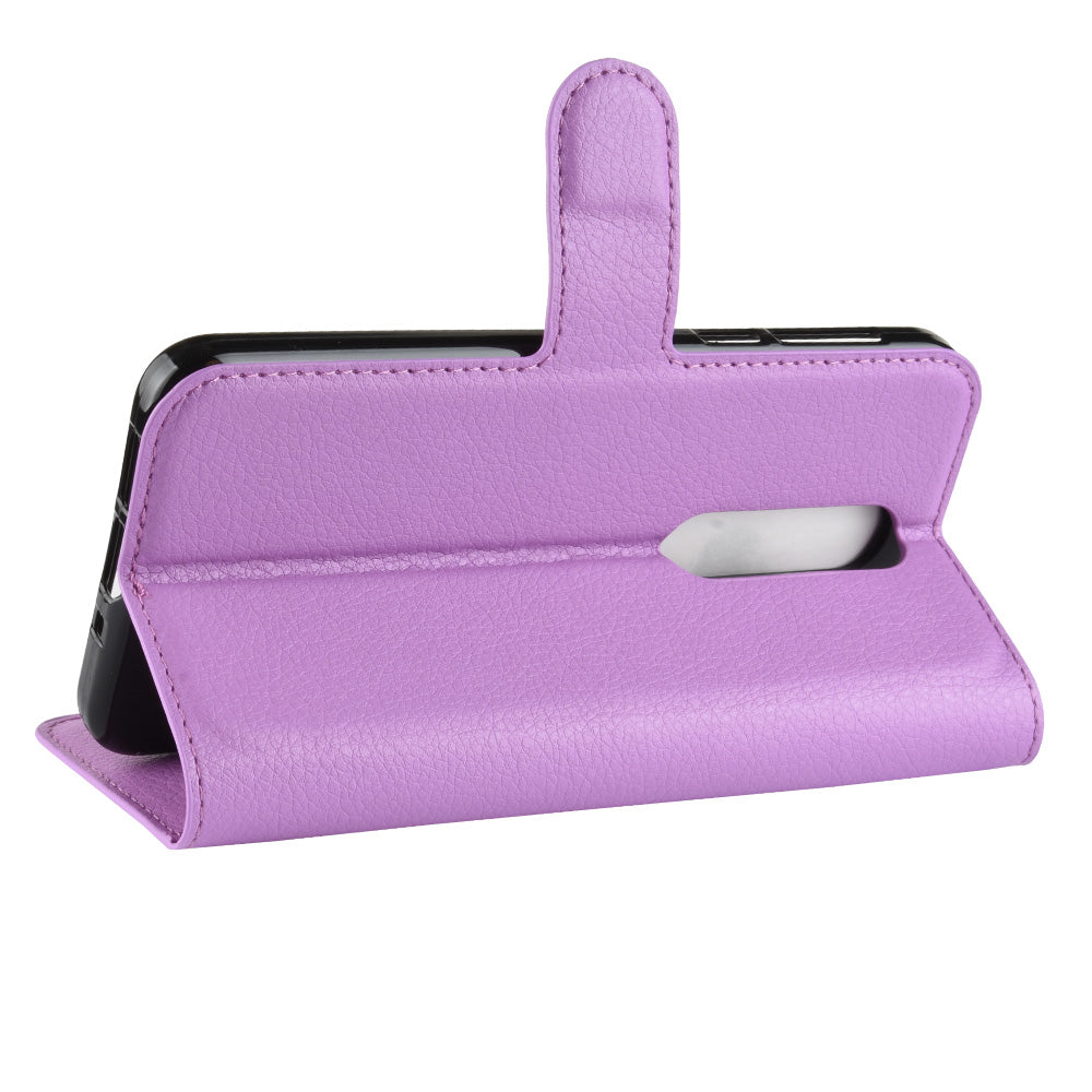 Nokia 7.1 Pu Wallet Case [Purple]