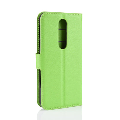 Nokia 7.1 Pu Wallet Case [Green]