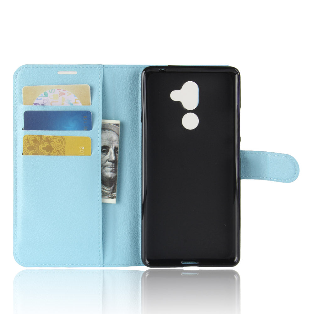 Nokia 7 Plus Pu Wallet Case [Lightblue]