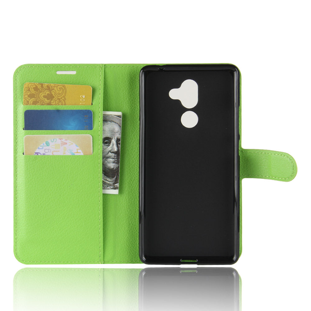 Nokia 7 Plus Pu Wallet Case [Green]
