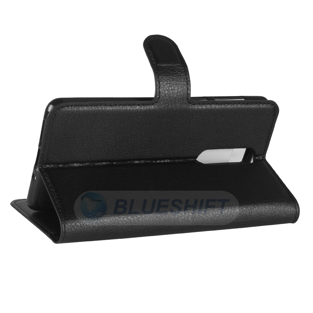 Nokia 8 Pu Wallet Case [Black]