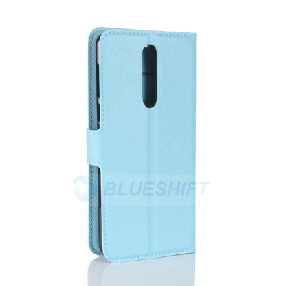 Nokia 8 Pu Wallet Case [Lightblue]