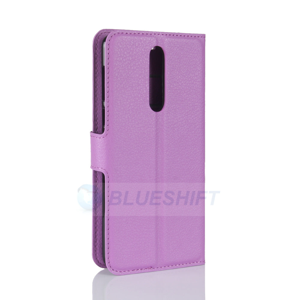 Nokia 8 Pu Wallet Case [Purple]