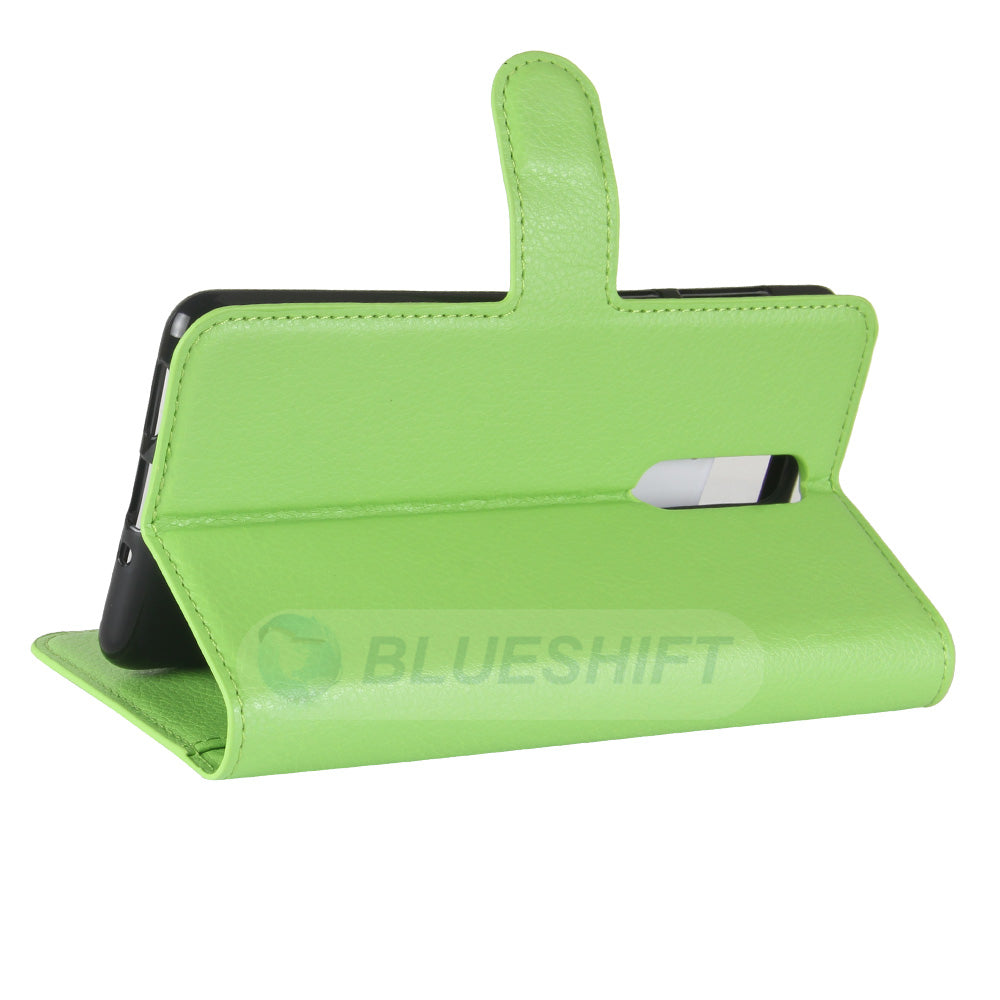 Nokia 8 Pu Wallet Case [Green]