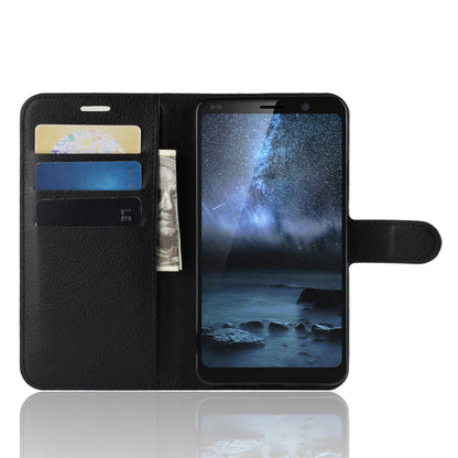 Nokia 9 Pureview Pu Wallet Case [Black]