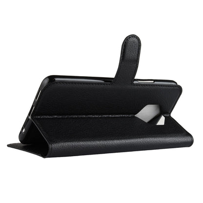 Nokia 9 Pureview Pu Wallet Case [Black]