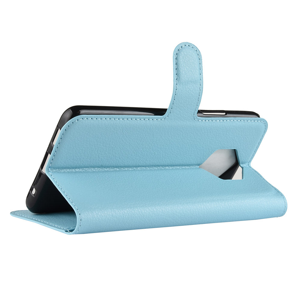 Nokia 9 Pureview Pu Wallet Case [Lightblue]