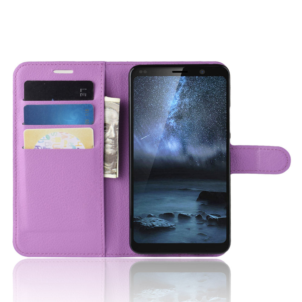 Nokia 9 Pureview Pu Wallet Case [Purple]