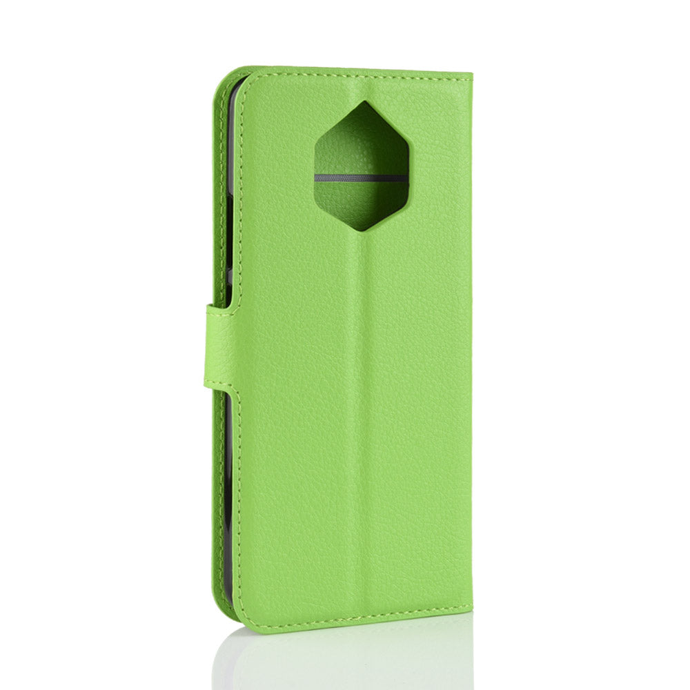 Nokia 9 Pureview Pu Wallet Case [Green]