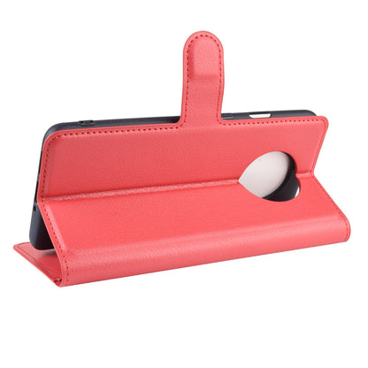 Oneplus 7t Pu Wallet Case [Red]