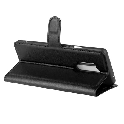 Oneplus 8 Pro Pu Wallet Case [Black]