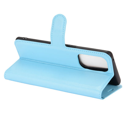 Oppo Find X3 Lite Pu Wallet Case [Lightblue]