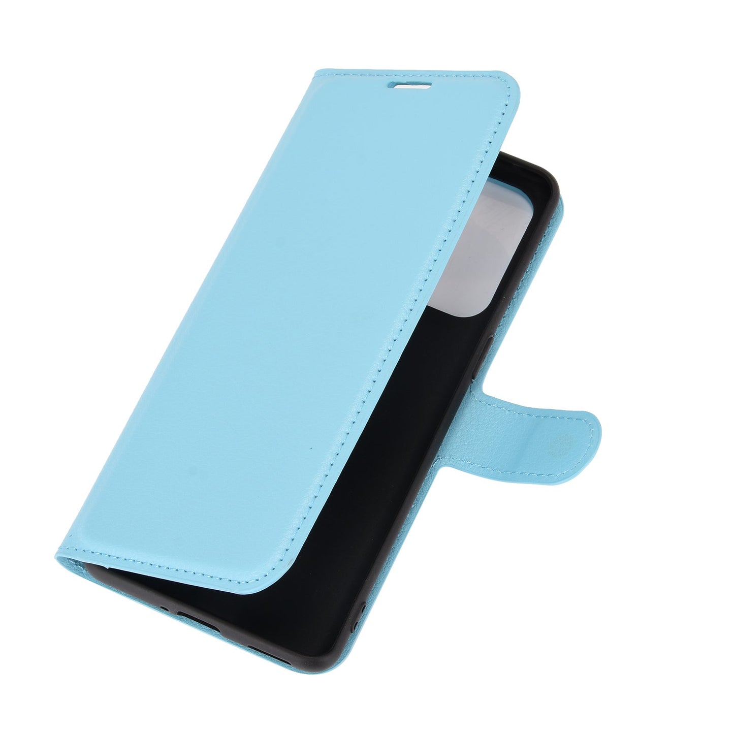 Oppo Find X3 Lite Pu Wallet Case [Lightblue]