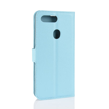 Oppo R15 Pro Pu Wallet Case [Lightblue]
