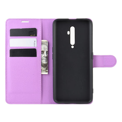 Oppo Reno2 Z Pu Wallet Case [Purple]