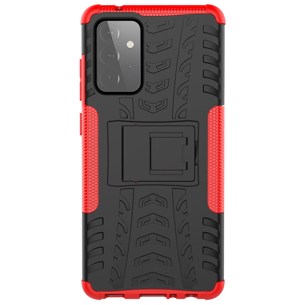 Samsung Galaxy A72 Heavy Duty Case Red