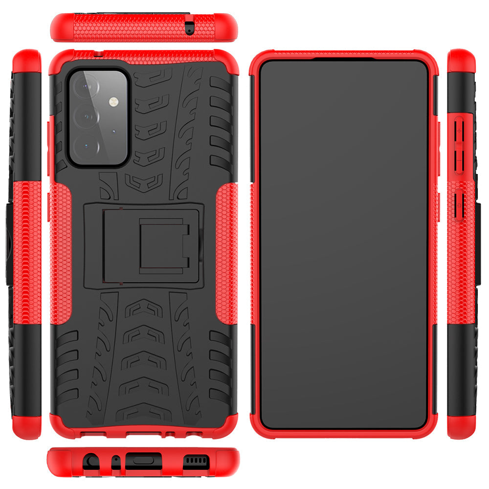 Samsung Galaxy A72 Heavy Duty Case Red