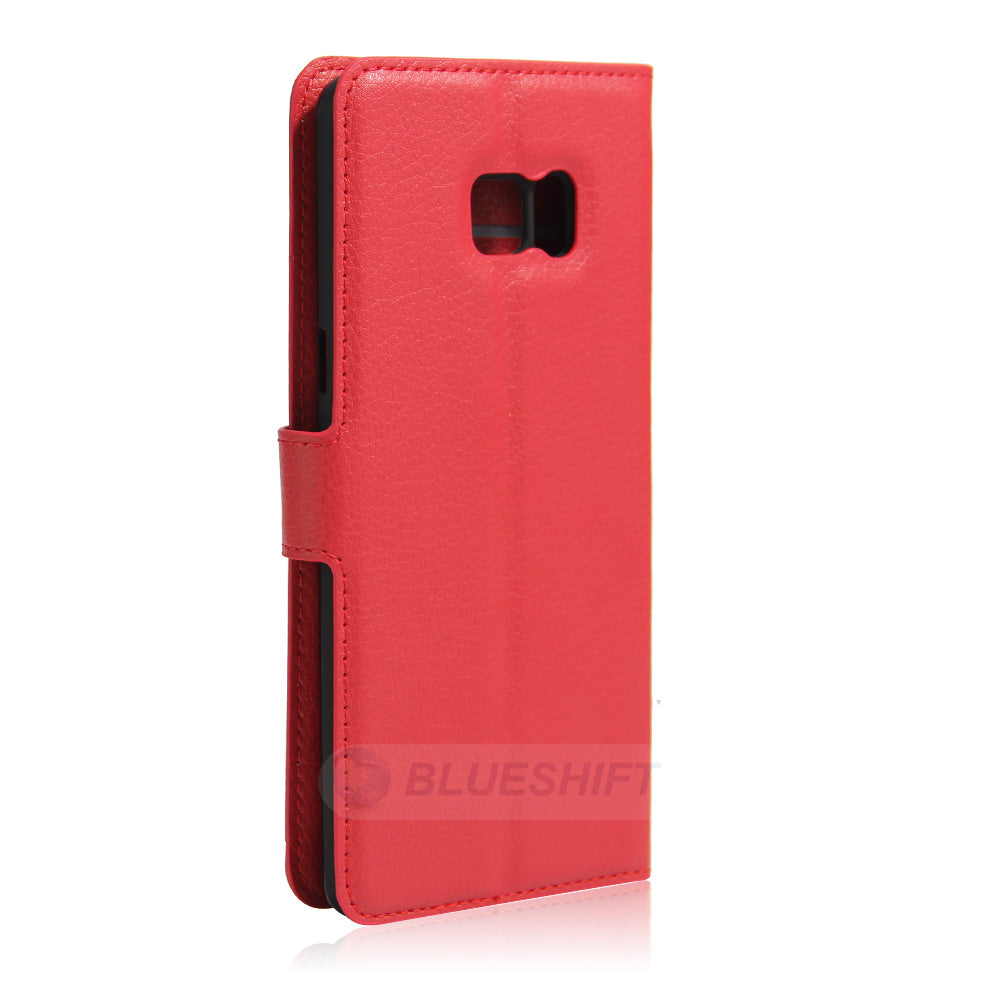 Galaxy Note 5 Pu Wallet Case [Red]