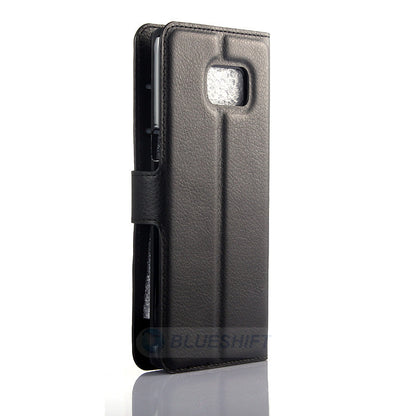 Galaxy S6 Edge Plus Pu Wallet Case [Black]
