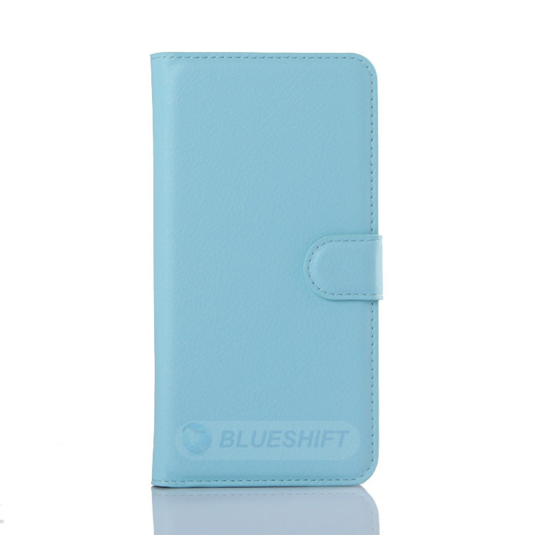 Galaxy S6 Edge Plus Pu Wallet Case [Lightblue]