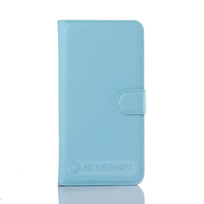 Galaxy S6 Edge Plus Pu Wallet Case [Lightblue]