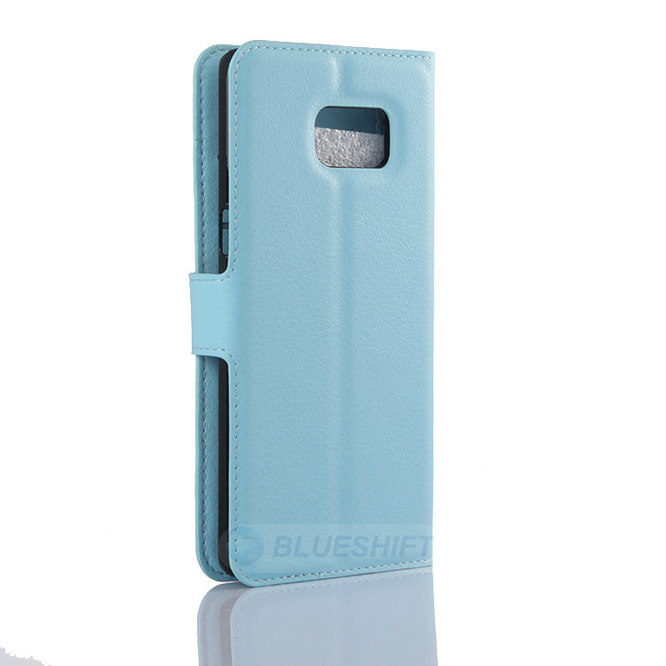 Galaxy S6 Edge Plus Pu Wallet Case [Lightblue]