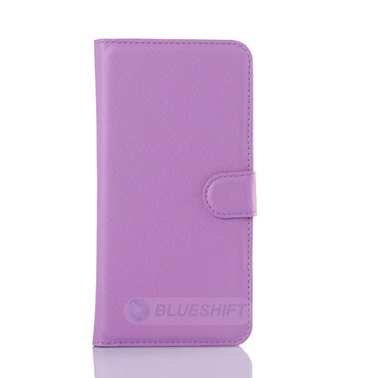 Galaxy S6 Edge Plus Pu Wallet Case [Purple]